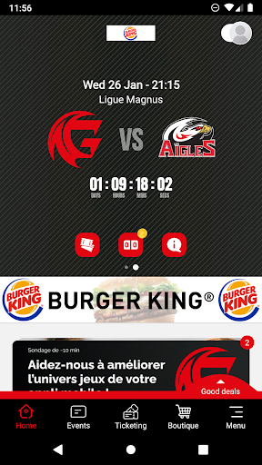 Android application Les Gothiques screenshort