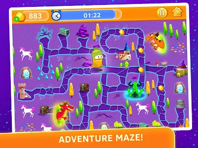Maze game for kids. Labyrinth