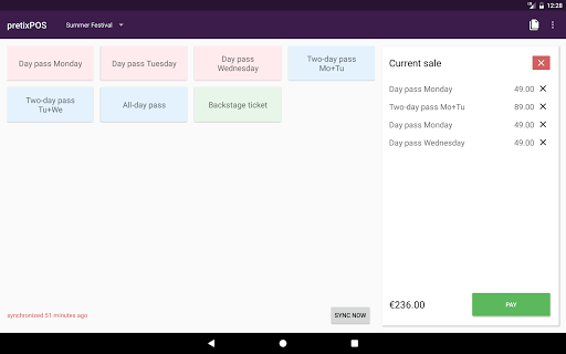pretixPOS – Box office app