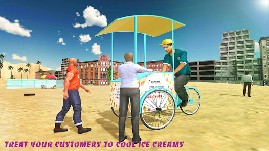 Beach Ice Cream Delivery Boy  screenshots 2