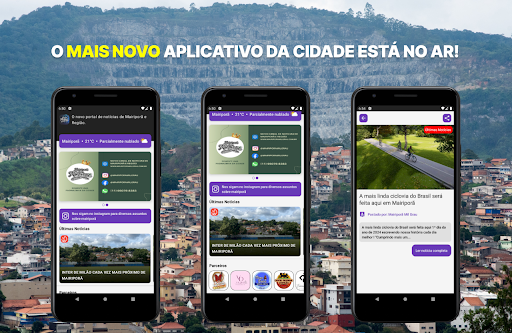 Android application Mairiporã Mil Grau screenshort