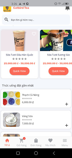 Android application Catbird Tea screenshort