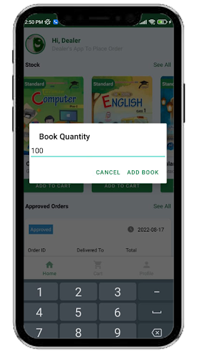 Android application Publishers screenshort