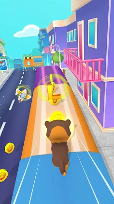 Dog Run 3D - Pet Runner - Screenshot 1