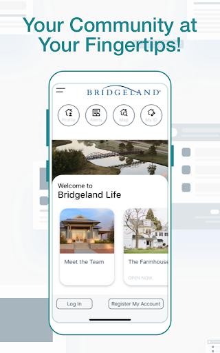 Android application Bridgeland Life screenshort