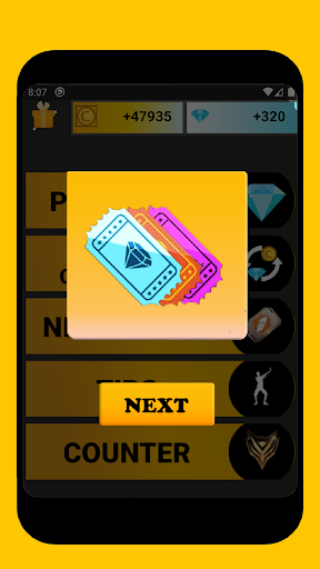 Nickname & diamond fire Screen 2