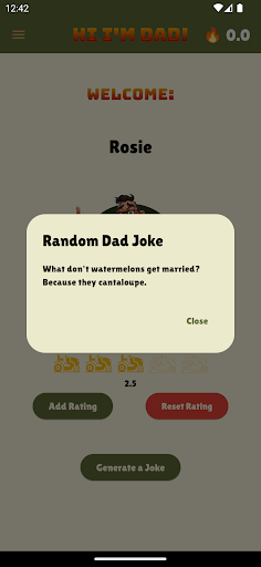 Hi Im Dad! Screen 2