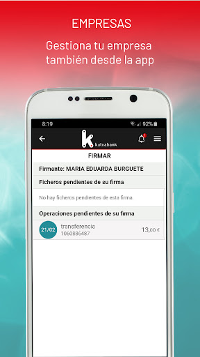 Kutxabank Screen 3