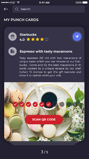 Android application ZippySpot screenshort