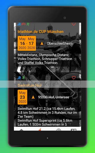 Triathlon Rennen - Going Tough Screen 3