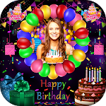 Cover Image of Download Happy Birthday Photo Frame  APK