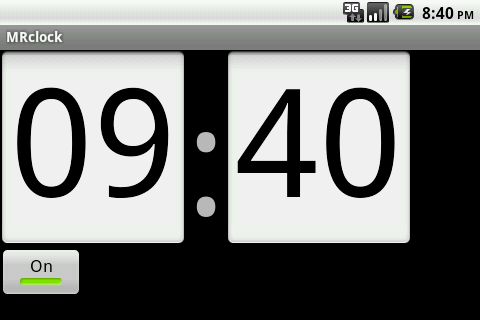 MRclock Screen 3