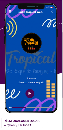 Rádio Tropical Web Screen 2