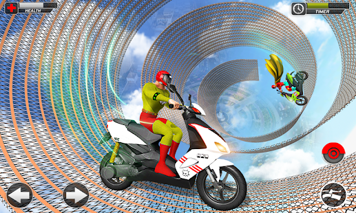超級英雄踏板車GT特技遊戲：不可能的足跡(圖4)-速報App