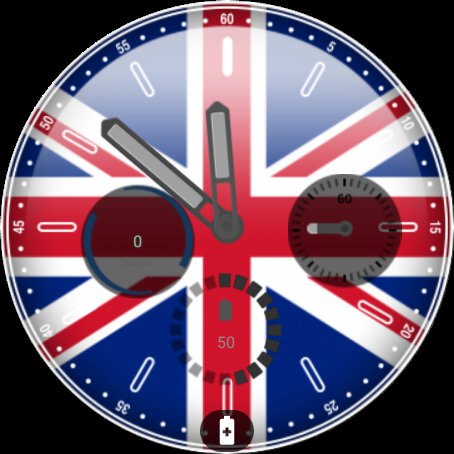 United Kingdom Flag Watchface Screen 3