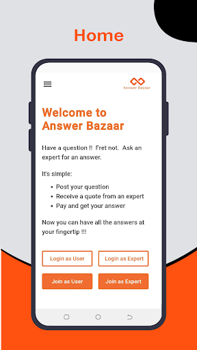 Answer Bazaar Screen 3