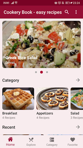 Cookery Book - easy recipes