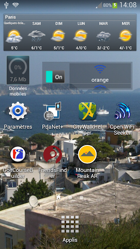 World Wifi Widget Screen 2
