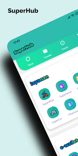 Android application SuperHUB - Indonesia screenshort