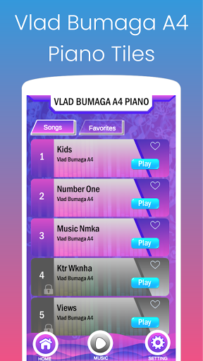 Vlad Bumaga A4 ? Piano Tiles