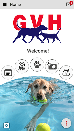 Android application GVH Vet screenshort