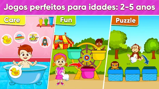 Jogos infantis: 3-7 anos – Apps no Google Play