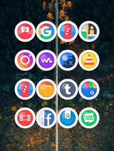 Belga Light — zrzut ekranu pakietu ikon