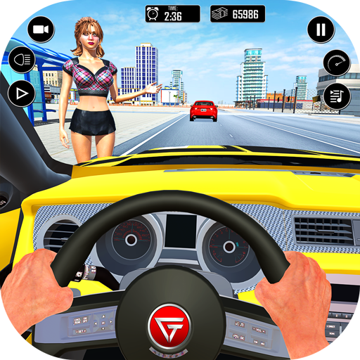 Crazy Taxi Car Driving Game 3D  Icon