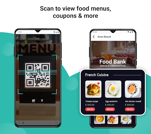 QR & Barcode Scanner Launcher Screen 3