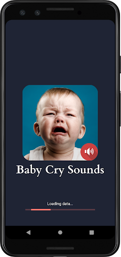 Android application Baby Cry Sounds screenshort