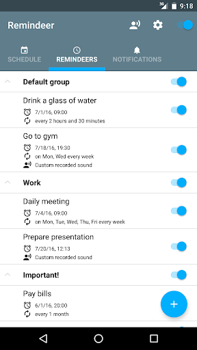 Remindeer - Voice Reminders Screen 2