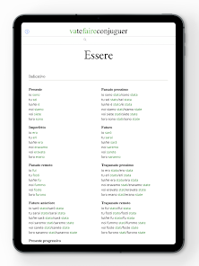 Captura de Pantalla 12 Conjugacion verbos en italiano android
