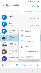 Solid Explorer File Manager Ekran görüntüsü