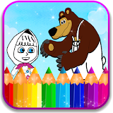 Coloring Pages - Masha Family icon