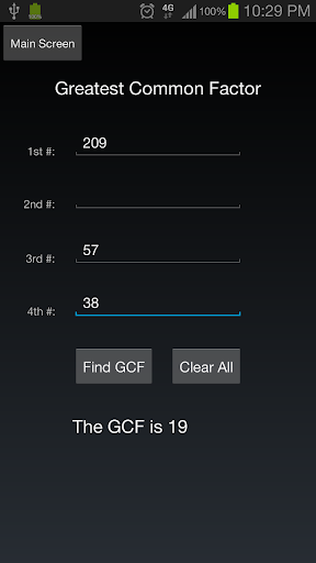 The Calculator App Screen 3