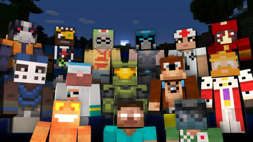 Android application Skin Packs MCPE screenshort
