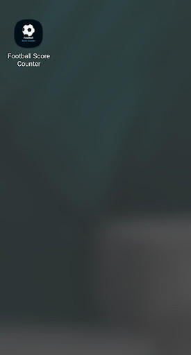 Android application Football Score Counter screenshort