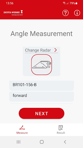 Android application SmaRT Radar Tool screenshort