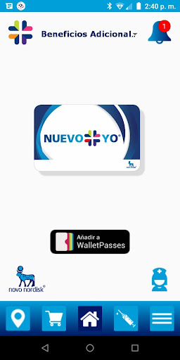 Android application Nuevo Yo screenshort