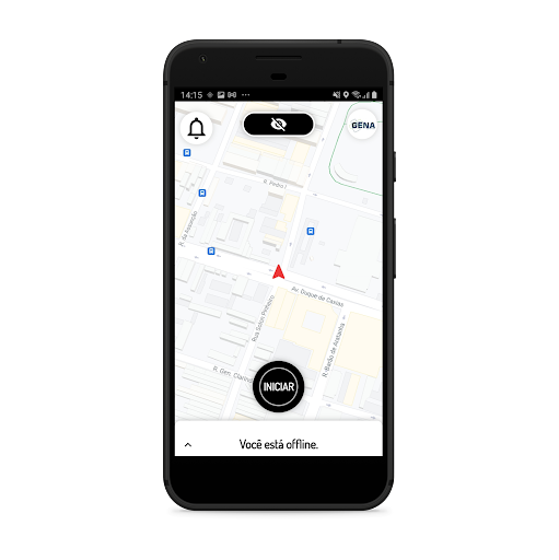 Android application RACE MOBILIDADE - Motorista screenshort