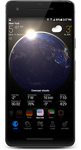 3D EARTH PRO - local forecast Screenshot