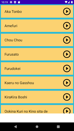 Aperçu de l'application