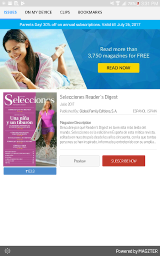 Screenshot of Selecciones Reader´s Digest