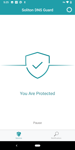 Soliton DNS Guard Agent Screen 2