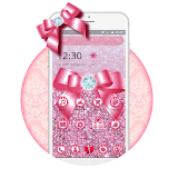 Blush Pink Bow Theme 2D icon