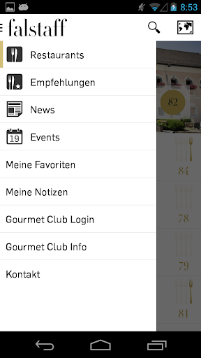 Restaurantguide Falstaff Screen 2
