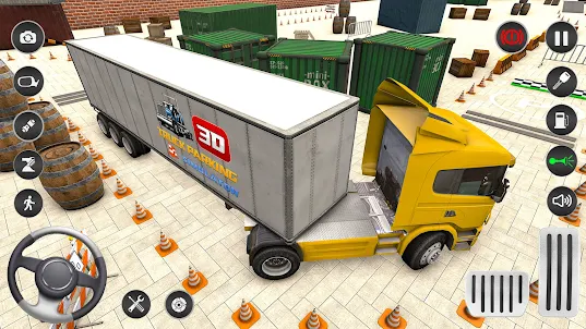 Euro Truck Parking Sim Games