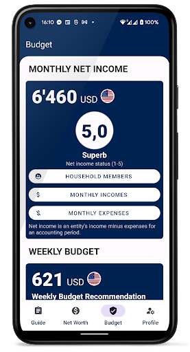 Noble Budget Tracker & Planner Screen 2