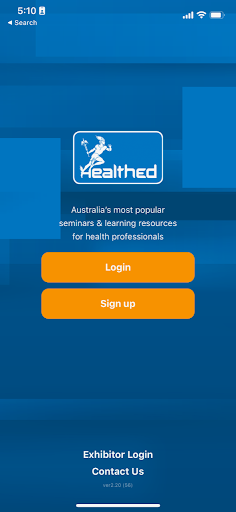 Android application Healthed screenshort