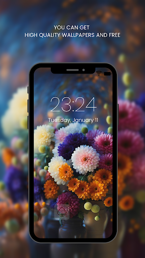 Screenshot of Flower Wallpaper HD
